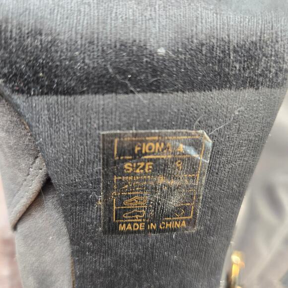 Spirit Moda Women's Boots 8 Gray 3 Inch Block High Heel Zipper Tall Shoe Booties - Picture 8 of 10